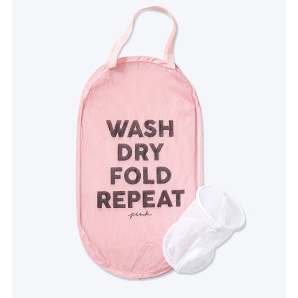 PINK Laundry basket & intimates wash bag - Picture 2 of 4